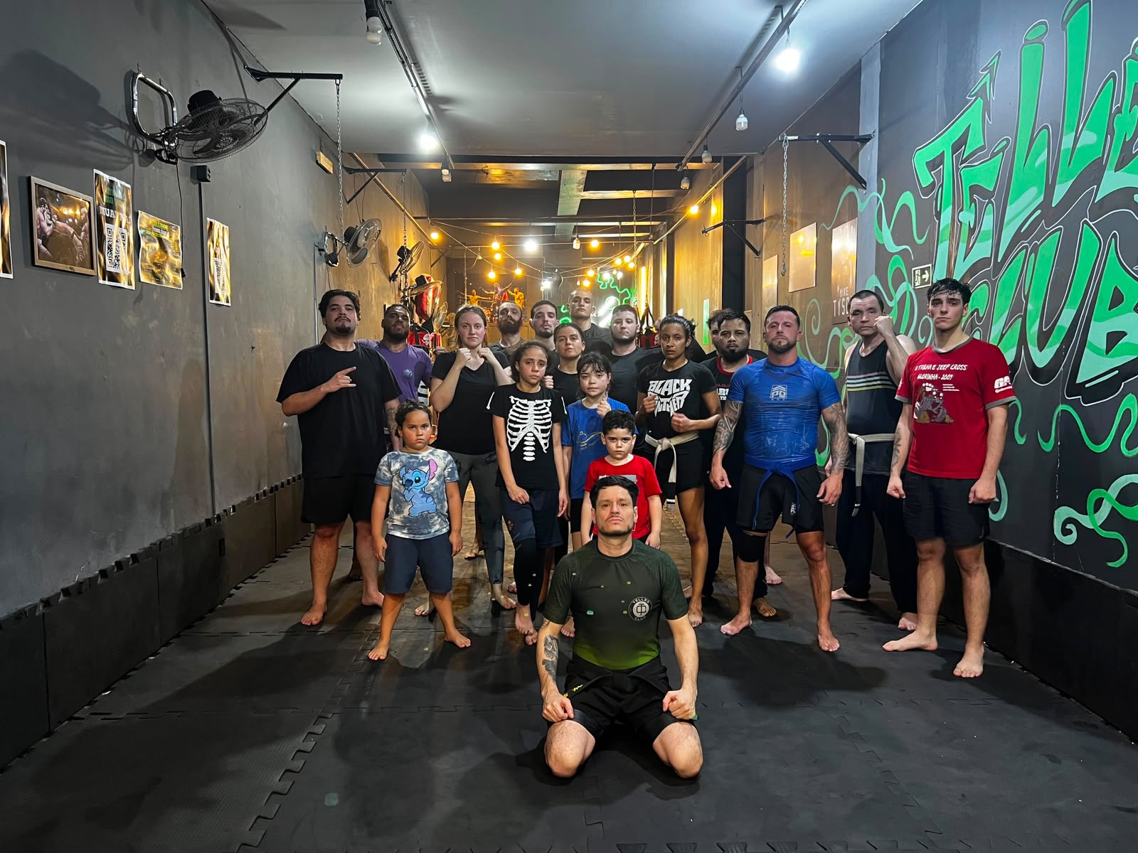 Unidade Telles Club — ambiente de treino